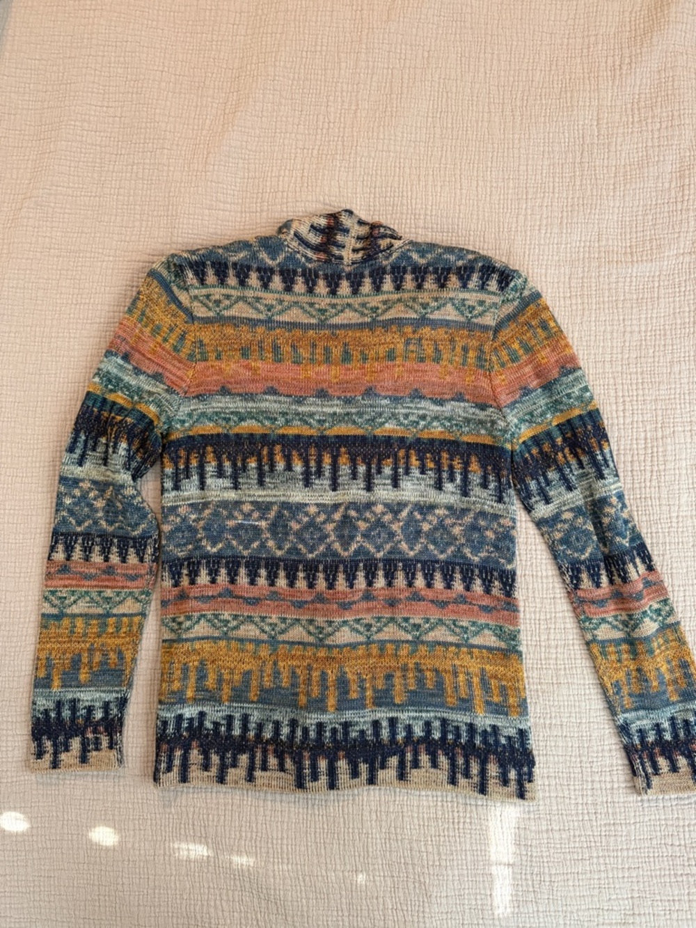 NWT Peruvian Connection Castle Harbour Cardigan - Picture 6 of 8